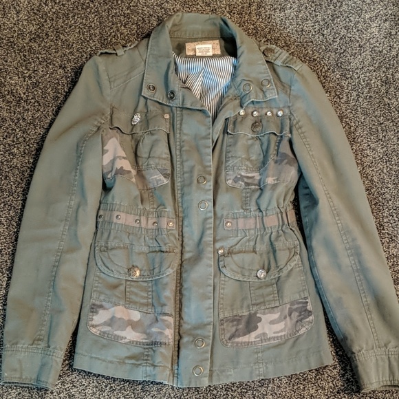 Daytrip Jackets & Blazers - Daytip Army Green Jacket